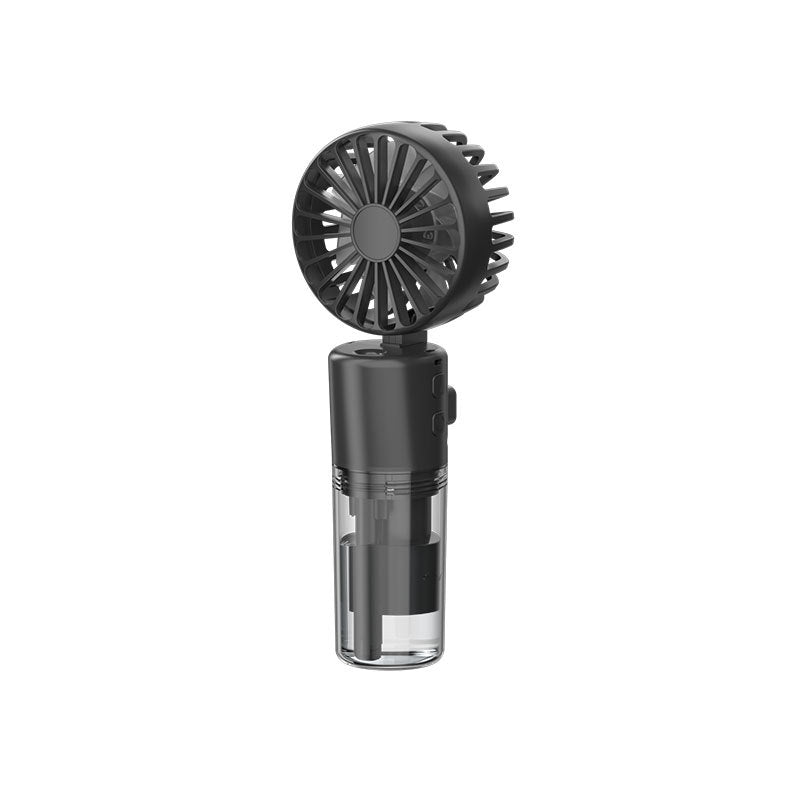 Handheld mist fan in black