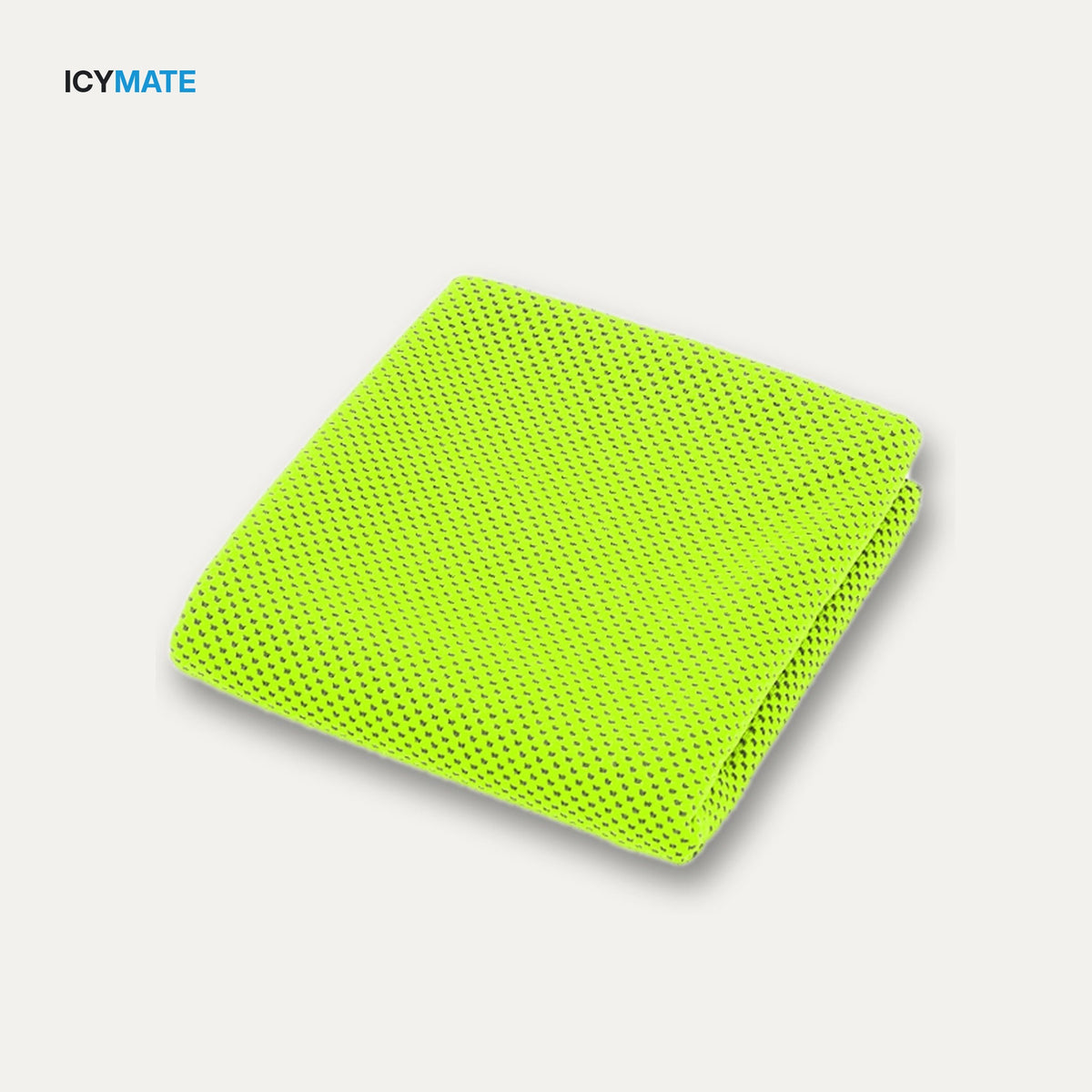 IcyMate cooling towel - Hi-Vis Lime